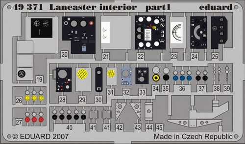 EDU49371 1/48 Eduard Lancaster Interior for TAM (Pre-Painted) 49371 MMD Squadron