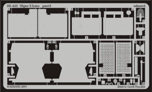 EDU35441 1/35 Eduard Tiger I Late for TAM 35441 MMD Squadron