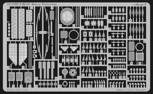 EDU32092 1/35 Eduard UH1C Exterior for ACY 32092 MMD Squadron