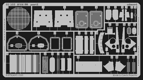 EDU35522 1/35 Eduard BTR80 for ZVE 35522 MMD Squadron