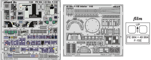 EDU49964 1/48 Eduard F-15E Interior for LNR (Pre-Painted) 49964 MMD Squadron