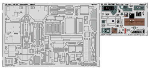 EDU36269 1/35 Eduard HEMTT Interior for ITL (Pre-Painted) 36269 MMD Squadron