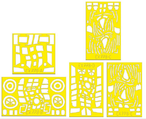 EDUEX778 1/48 Eduard Mask B-17F TFace for HKM EX778 MMD Squadron