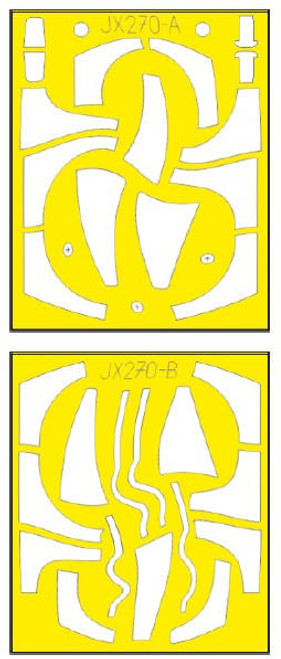 EDUJX270 1/32 Eduard Mask Tornado GR4 TFace for ITL JX270 MMD Squadron