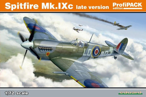 EDU70121 1/72 Spitfire Mk IXc Late Version Fighter (Profi-Pack Plastic Kit) 70121 MMD Squadron