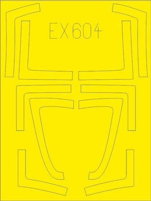 EDUEX604 1/48 Eduard Mask F/A-18B/D for KIN EX604 MMD Squadron