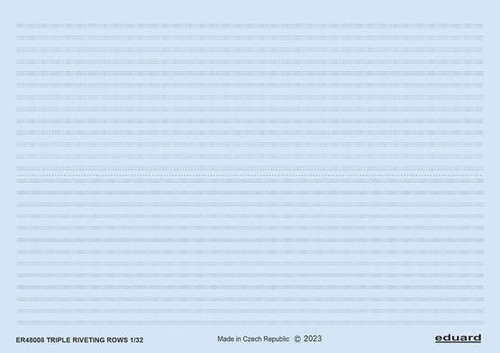 EDUER48008 1/48 Eduard Triple riveting rows ER48008 MMD Squadron