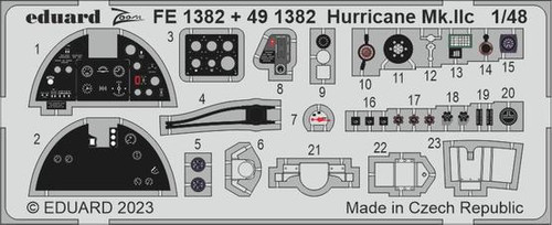 EDUFE1382 1/48 Eduard Hurricane Mk.Iic FE1382 FE1382 MMD Squadron