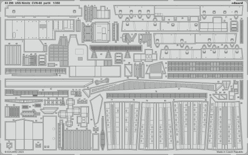 EDU53298 1/350 Eduard USS Nimitz CVN-68 part 4 53298 MMD Squadron