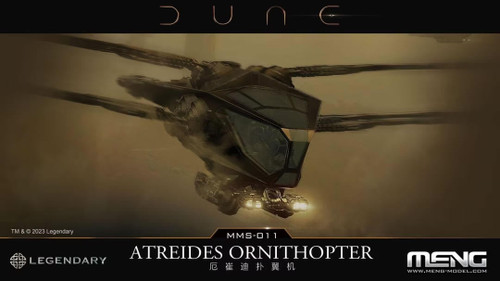 MENMMS011 Meng Dune Atreides Ornithopter Model Kit - PREORDER  MMD Squadron