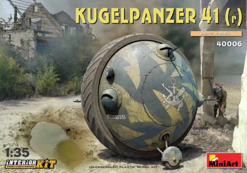 MIN40006 1/35 Miniart Kugelpanzer 41( r ) w/Interior Kit  MMD Squadron