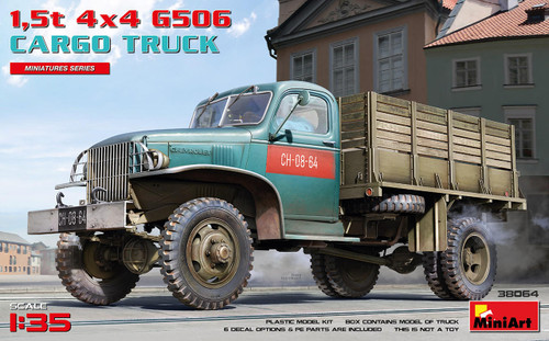 MIN38064 1/35 Miniart 1,5t 4x4 G506 Cargo Truck  MMD Squadron