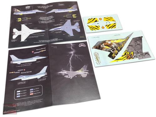 ZTZ32001 1/32 Zotz Decals Albatross Belgian F-16AM FA-122 Tiger Meet 2002  MMD Squadron