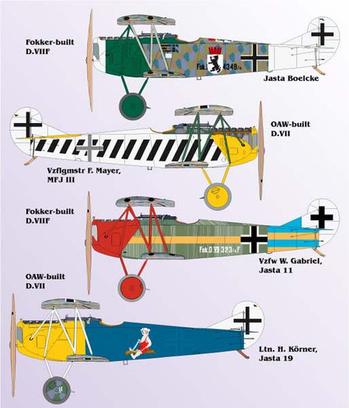 1/32 Lifelike Decals Fokker D.VII p-3 - Squadron.com