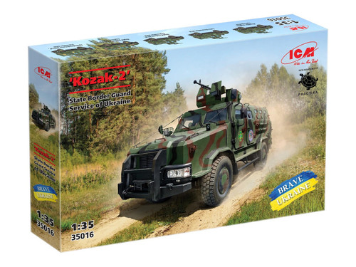 ICM35016 1/35 ICM Kozak-2 State Border Guard Service of Ukraine  MMD Squadron