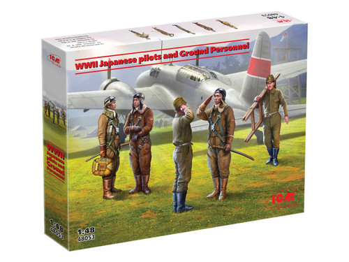ICM48053 1/48 ICM Japanese pilots and Ground Personnel WWII  MMD Squadron
