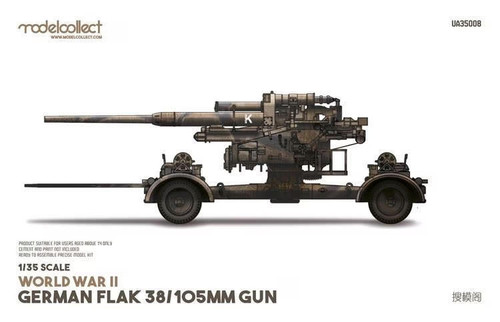 MCUA35008 1/35 Modelcollect WWII German Flak 38/105mm Gun  MMD Squadron