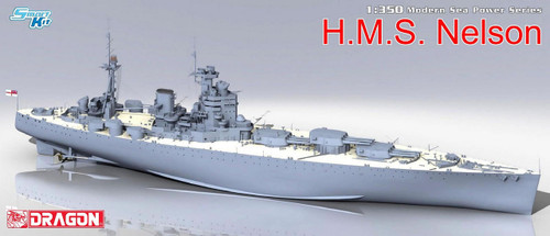 DML-nelson 1/350 Dragon HMS Nelson Battleship Plastic Model Kit  MMD Squadron