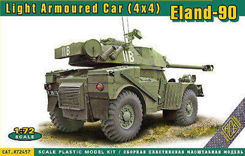 ACE72457 1/72 Ace Eland-90 Light Armoured Car  MMD Squadron