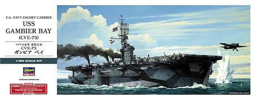 HSG40027 1/350 Hasegawa USS Gambier Bay Escort aircraft carrier CVE-73  MMD Squadron