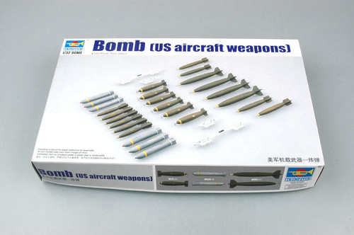 TRP3307 1/32 Trumpeter US Aircraft Weapons Set: Bombs Model Kit  MMD Squadron