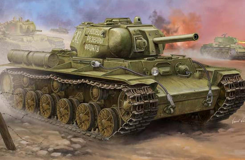 TRP1572 1/35 Trumpeter Soviet KV-8S Heavy Tank  MMD Squadron