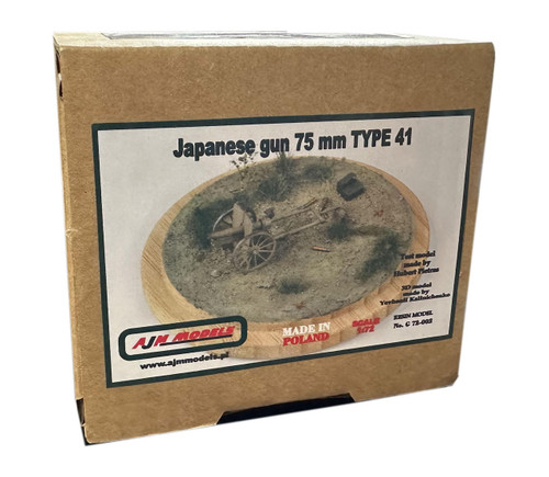 AJMG72-002 1/72 AJM Models Japanese gun 75mm Type 41  MMD Squadron