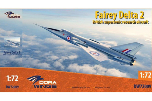 DOR72009 1/72 Dora Wings Fairey Delta 2 (British Supersonic Research Aircraft)  MMD Squadron