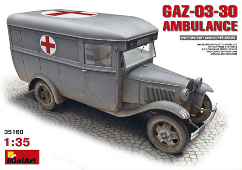 MIN35160 1/35 Miniart GAZ-03-30 Ambulance  MMD Squadron