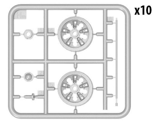 Maquette Militaire Miniart Tiran 4 Sharir Type Tardif 1:35 - Kit Avec Intérieur Détaillé, échelle 1/35
