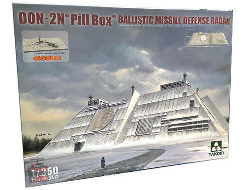 TAK6010 1/350 Takom DON-2N Pill Box Ballistic Missile Defense Radar Plastic Model Kit  MMD Squadron