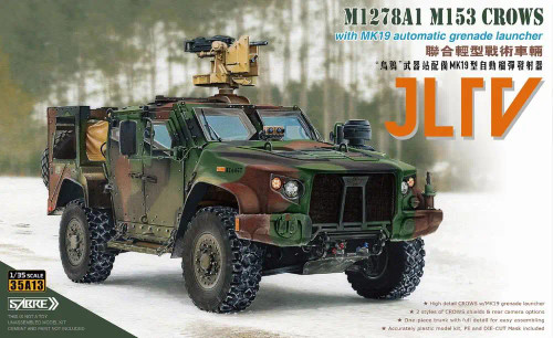 1/35 Sabre Model JLTV M1278A1 M153 CROWS with MK19 automatic grenade launcher Standard Edition