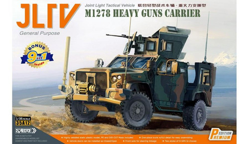 SAB35A12-P 1/35 Sabre Model JLTV M1278 HEAVY GUNS CARRIER Premium Edition SAB35A12-P MMD Squadron