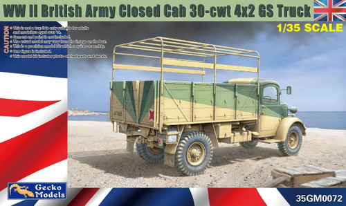 GEK-35GM0072 1/35 Gecko Models WWII British Army Closed Cab 30-cwt 4x2 GS Truck GEK-35GM0072 MMD Squadron