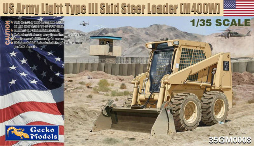 1/35 Gecko Models US Army Light Type III Skid Steer Loader (M400W)