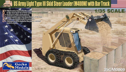 GEK-35GM0009 1/35 Gecko Models US Army Light Type III Loader (M400W)w/Bar Track GEK-35GM0009 MMD Squadron