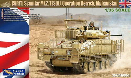 GEK-35GM0051 1/35 Gecko Models CVR(T) Scimitar Mk2 TES(H) Operation Herrick Afghanistan GEK-35GM0051 MMD Squadron