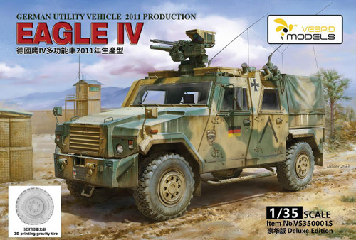 VS350001S 1/35 Vespid German Eagle IV Utility Vehicle 2011 production w/extra parts VS350001S MMD Squadron