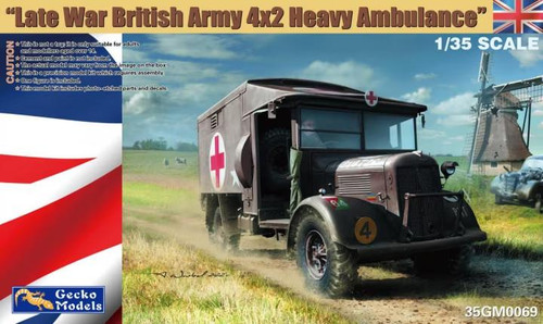 GEK-35GM0069 1/35 Gecko Models Late War British Army 4x2 Heavy Ambulance GEK-35GM0069 MMD Squadron