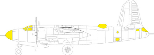 EDUEX1045 1/48 Eduard B-26B Marauder TFace MASK - PREORDER  MMD Squadron