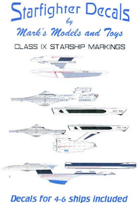 SFASFD-27 Starfighter Decals Class IX Starship Markings  MMD Squadron