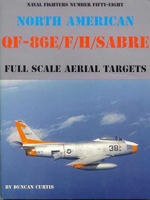 GIN058 Ginter Books North American QF-86E/F/H Target Drones  MMD Squadron