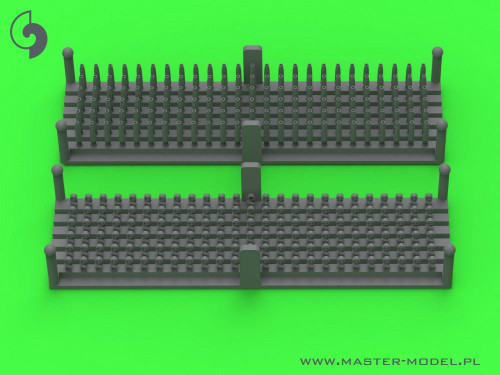 MAS-GM-35-066 1/35 Master Model Belt links and empty shells for Browning M2 .50 cal machine gun
(150pcs+150pcs) MMD Squadron MAS-GM-35-066 1/35 Master Model Belt links and empty shells for Browning M2 .50 cal machine gun
(150pcs+150pcs) MMD Squadron