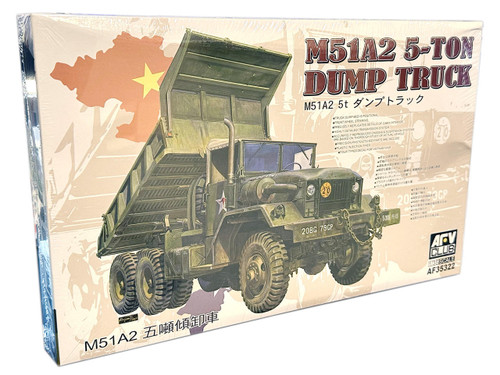 AFVAF35322 1/35 AFV Club M51A2 5-ton Dump Truck Plastic Model Kit  MMD Squadron