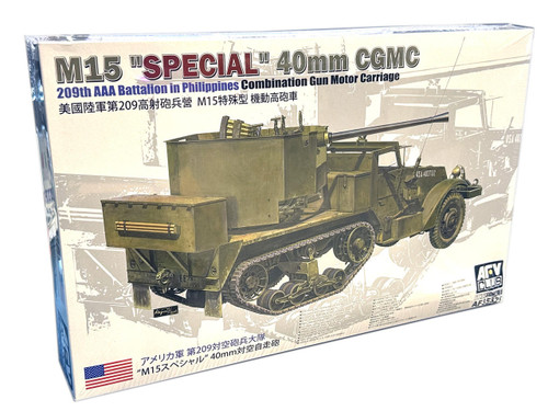 AFVAF35325 1/35 AFV Club M15 'Special' 40mm CGMC Plastic Model Kit  MMD Squadron