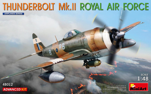MIN48012 1/48 Miniart Thunderbolt Mk.II Royal Air Force Advanced Kit - PREORDER  MMD Squadron