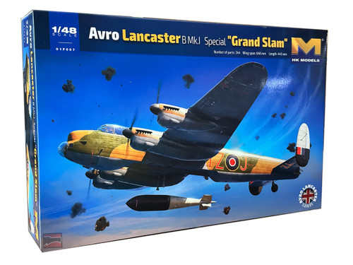 HKM-01F007 1/48 HK Models Avro Lancaster Grand Slam Plastic Model Kit  MMD Squadron