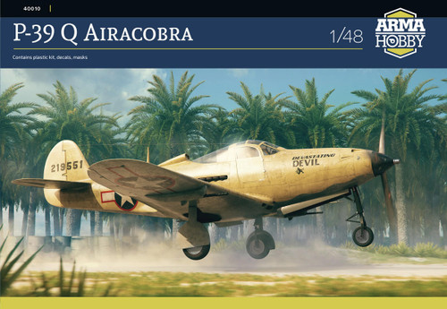 1/48 Arma P-400 Airacobra Plastic Model Kit - Squadron.com