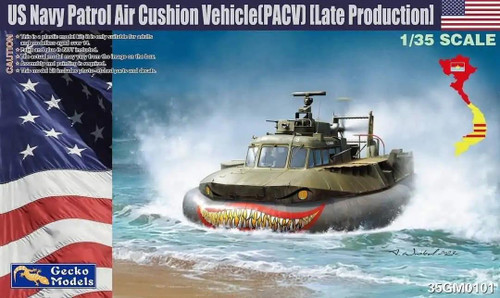 GEK-35GM0101 1/35 Gecko Models USN Patrol Air Cushion Vehicle (PACV) Late Version - PREORDER  MMD Squadron