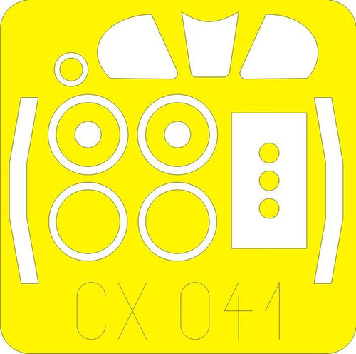 EDUCX041 1/72 Eduard Paint Mask for TAMIYA P-51D CX041 MMD Squadron